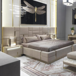 Modern wooden beds Aba