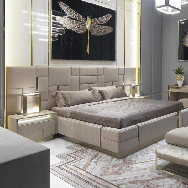 Modern wooden beds Aba