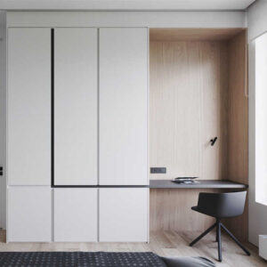 Affordable wooden wardrobe Enugu
