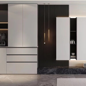 Modern wooden wardrobe Abakaliki