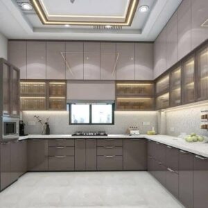 Wooden kitchen cabinets in Owerri